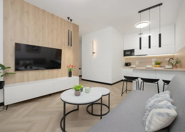 Apartment Przytulny Z Parkingiem I Tarasem W Warszawie By Renters