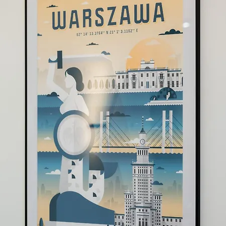 Przytulny Z Parkingiem I Tarasem W Warszawie By Renters Apartament