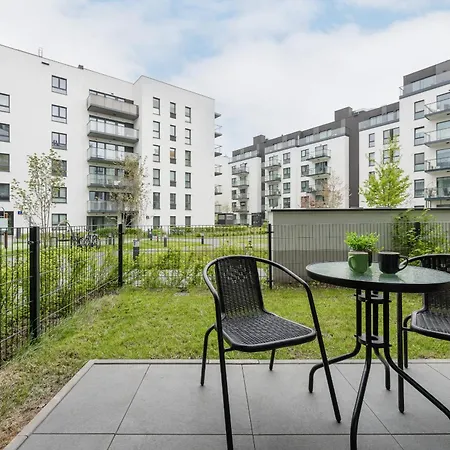 Apartmán Przytulny Z Parkingiem I Tarasem W Warszawie By Renters *