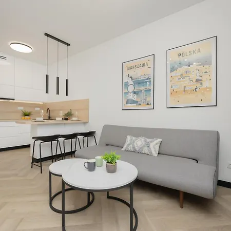 Apartment Przytulny Z Parkingiem I Tarasem W Warszawie By Renters Warschau